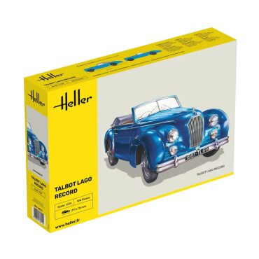 KIT PARA MONTAR HELLER TALBOT LAGO RECORD 1/24 124 PEÇAS HLR 80711